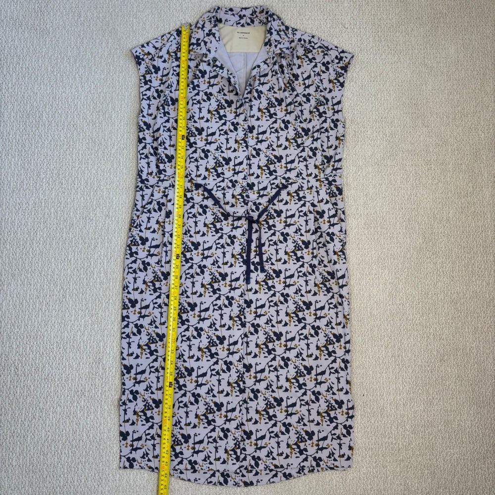 REI Co-op Sun Up Shirt Dress Grey Lilac Floral UPF 50 Medium Gorpcore Outdoor - Picture 9 of 16